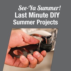 See-Ya Summer! Last Minute DIY Summer Projects