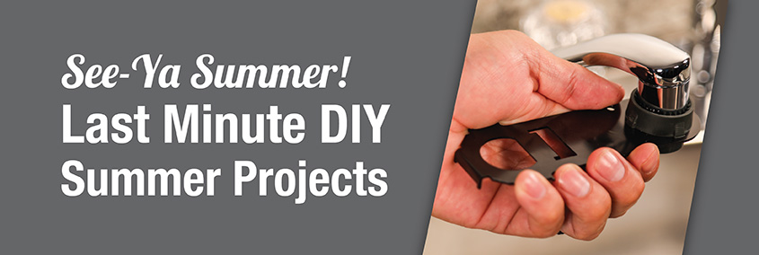 See-Ya Summer! Last Minute DIY Summer Projects
