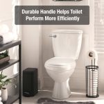 Universal Decorative Toilet Handle in Oil Rubbed Bronze