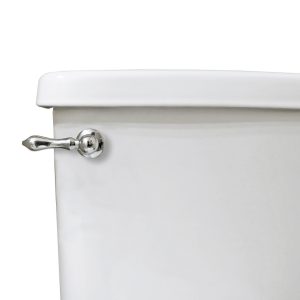 Universal Decorative Toilet Handle in Chrome