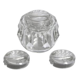 Replacement Faucet Handle for Delta Delex in Clear Acrylic