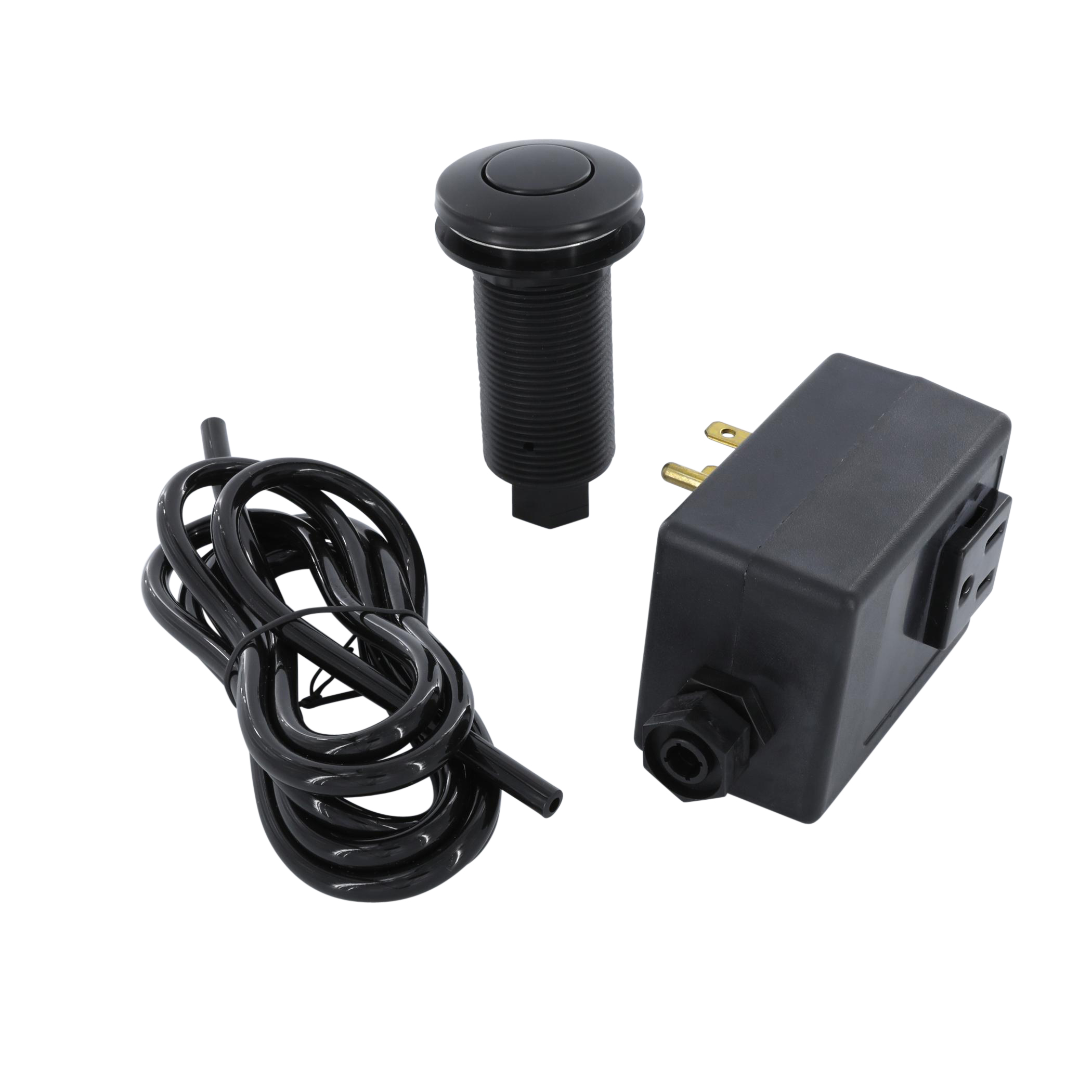 Kitchen Sink Top Mount Air Switch for Garbage Disposals in Matte