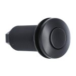 Kitchen Sink Top Mount Air Switch for Garbage Disposals in Matte Black