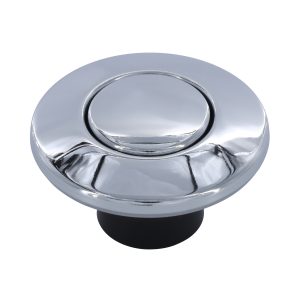 Kitchen Sink Top Mount Air Switch for Garbage Disposals Replacement Button in Chrome