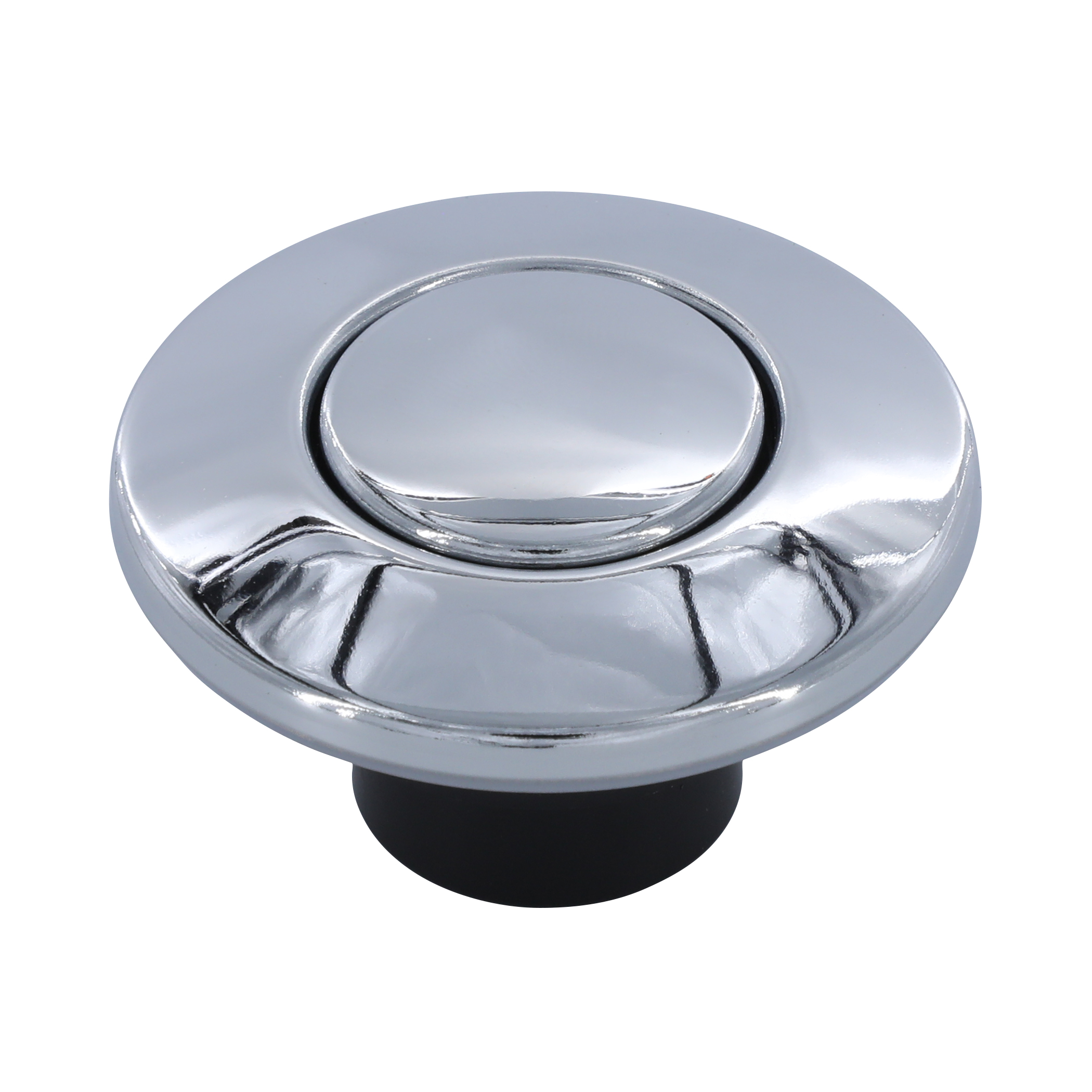 Kitchen Sink Top Mount Air Switch for Garbage Disposals Replacement Button in Chrome