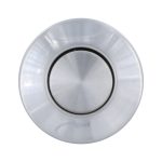 Kitchen Sink Top Mount Air Switch for Garbage Disposals Replacement Button in Stainless Steel