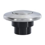 Kitchen Sink Top Mount Air Switch for Garbage Disposals Replacement Button in Stainless Steel