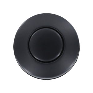 Kitchen Sink Top Mount Air Switch for Garbage Disposals Replacement Button in Matte Black