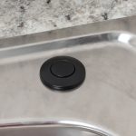 Kitchen Sink Top Mount Air Switch for Garbage Disposals Replacement Button in Matte Black