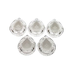 Tub & Shower Handles for Moen in Clear Acrylic (5-Pack) Tub & Shower Handles for Moen in Clear Acrylic (5-Pack)
