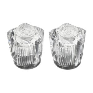 Large Faucet Handles in Clear Acrylic
