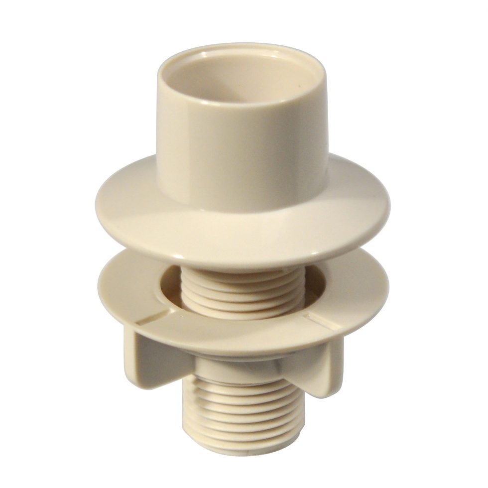 Kitchen Sink Spray Hose Guide in White Danco