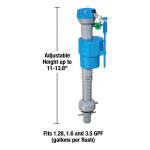Universal Water-Saving Toilet Repair Kit for 3-inch Flush Valve Toilets
