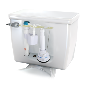 Water-Saving Toilet Repair Kit for 2-inch Flush Valve Toilets
