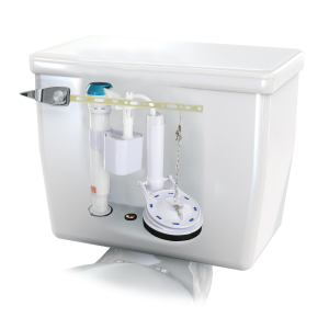 Complete Toilet Repair Kit for 3-inch Flush Valve Toilets