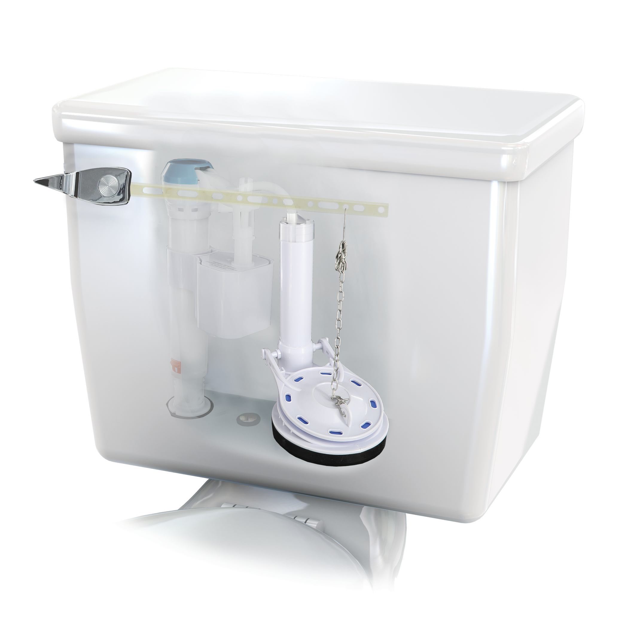 Universal Water-Saving 3-inch Toilet Flush Valve