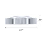 6th image of Shower Arm Bracket Stabilizer in Chrome