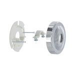 Shower Arm Bracket Stabilizer in Chrome