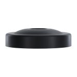 Shower Arm Bracket Stabilizer in Matte Black