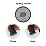 Smart Spray Pull Down Faucet Spray Head in Matte Black
