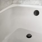 1st image of Touch-Toe Tub Drain Kit with Matte Black Trim