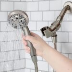 Multi-Function Massage Handheld Showerhead with Hose in Brushed Nickel