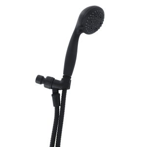 Multi-Function Massage Handheld Showerhead with Hose in Matte Black