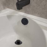 9th image of EZ Drain Cover in Matte Black