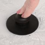 7th image of EZ Drain Cover in Matte Black