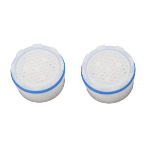 Water Saving 1.2 GPM M16.5x1 Hidden Faucet Aerator Insert (2 Pack)