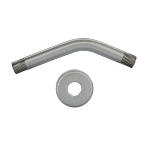 8 in. Shower Arm w/ Flange in Brushed Nickel 8 in. Shower Arm w/ Flange in Brushed Nickel